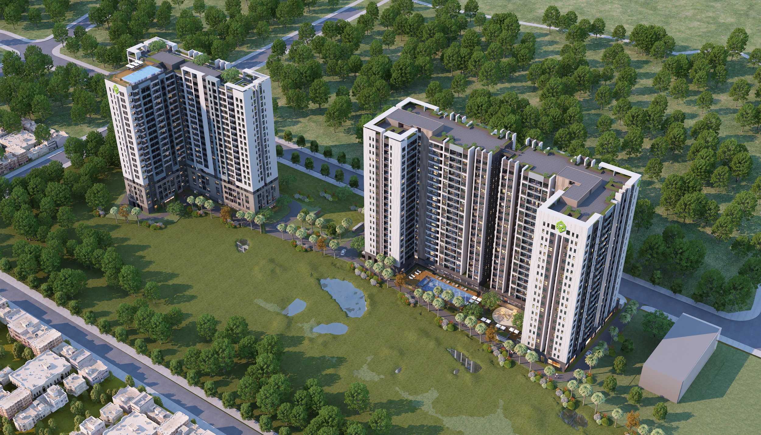 birdview căn hộ chung cư botanica premier